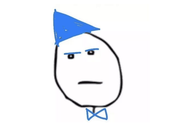 穿蓝色小帽子的头像