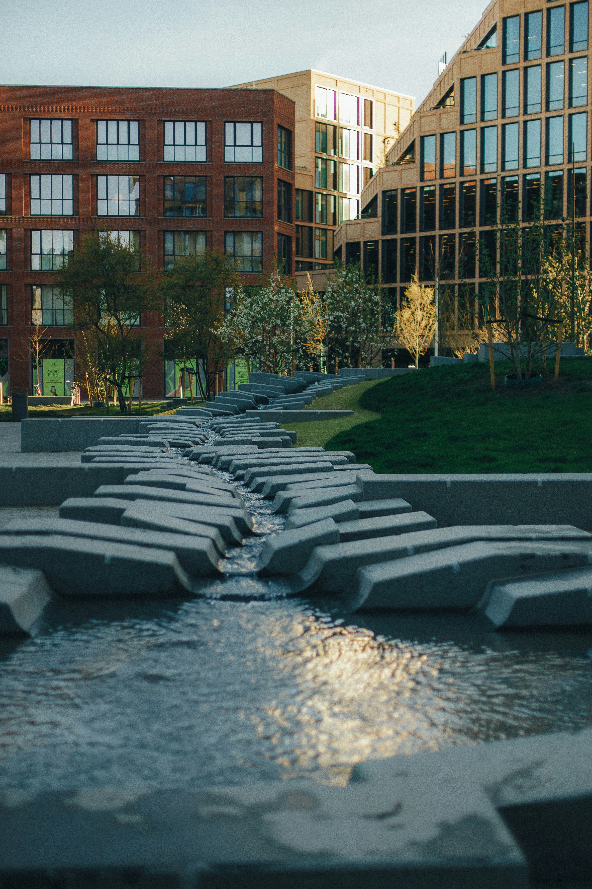 3D rendering of a proposed commercial complex