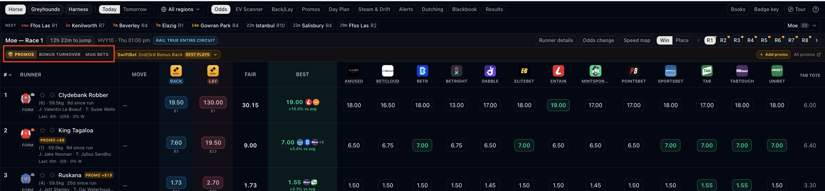 Three Betting Modes For Horse Racing