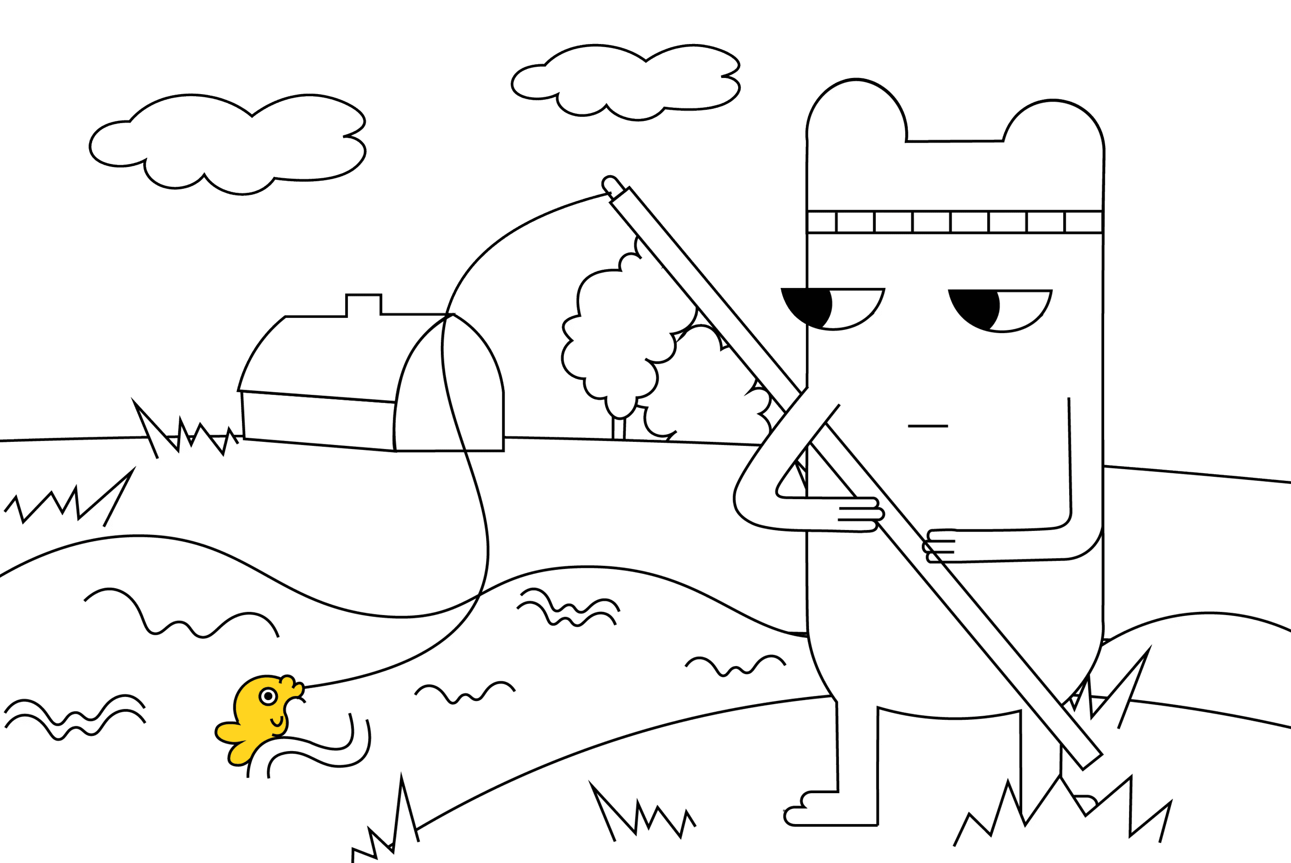 Group of men surfing