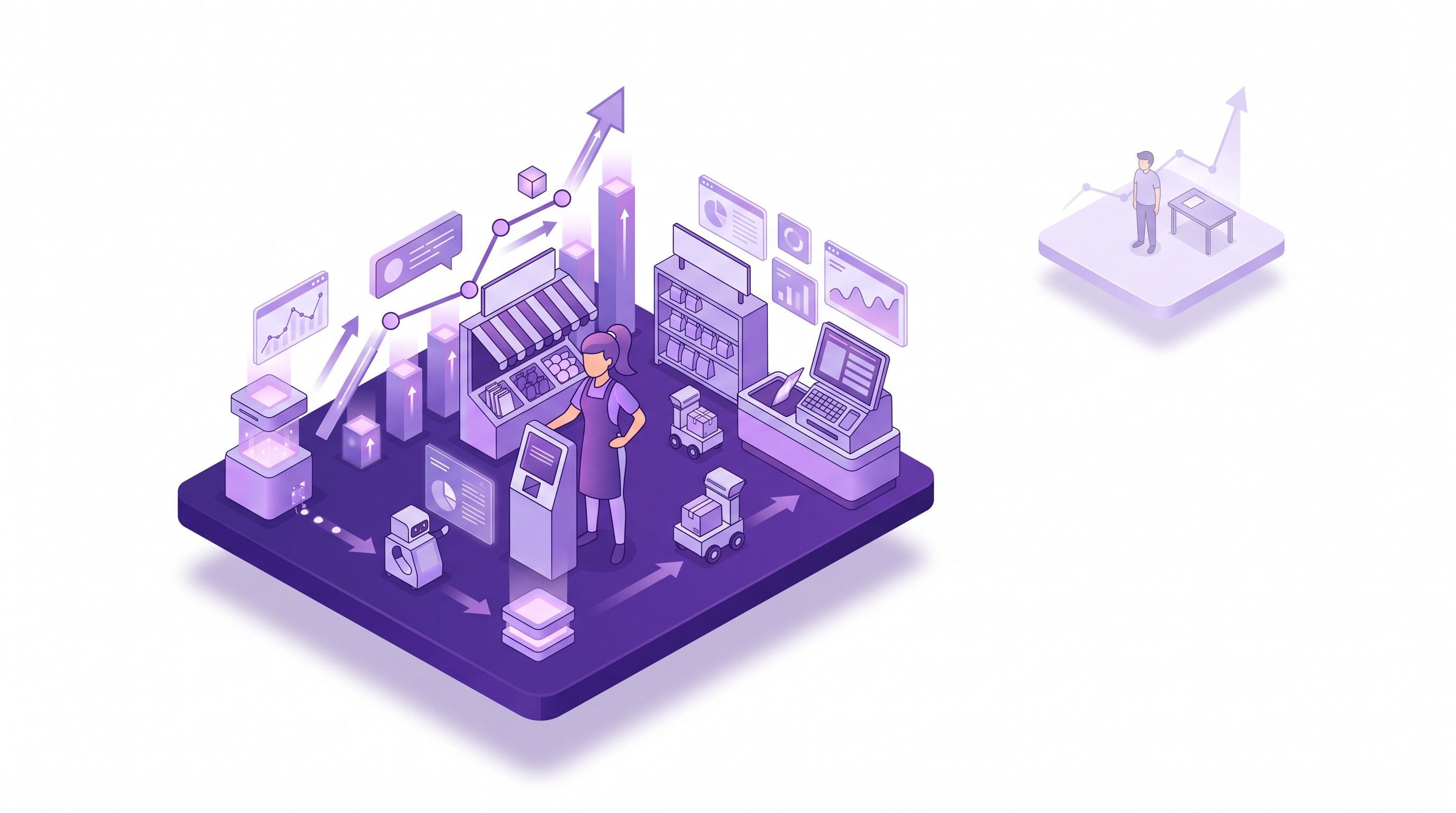 Shopify merchant who instrumented agentic order operations early holding an advantage over competitors who waited