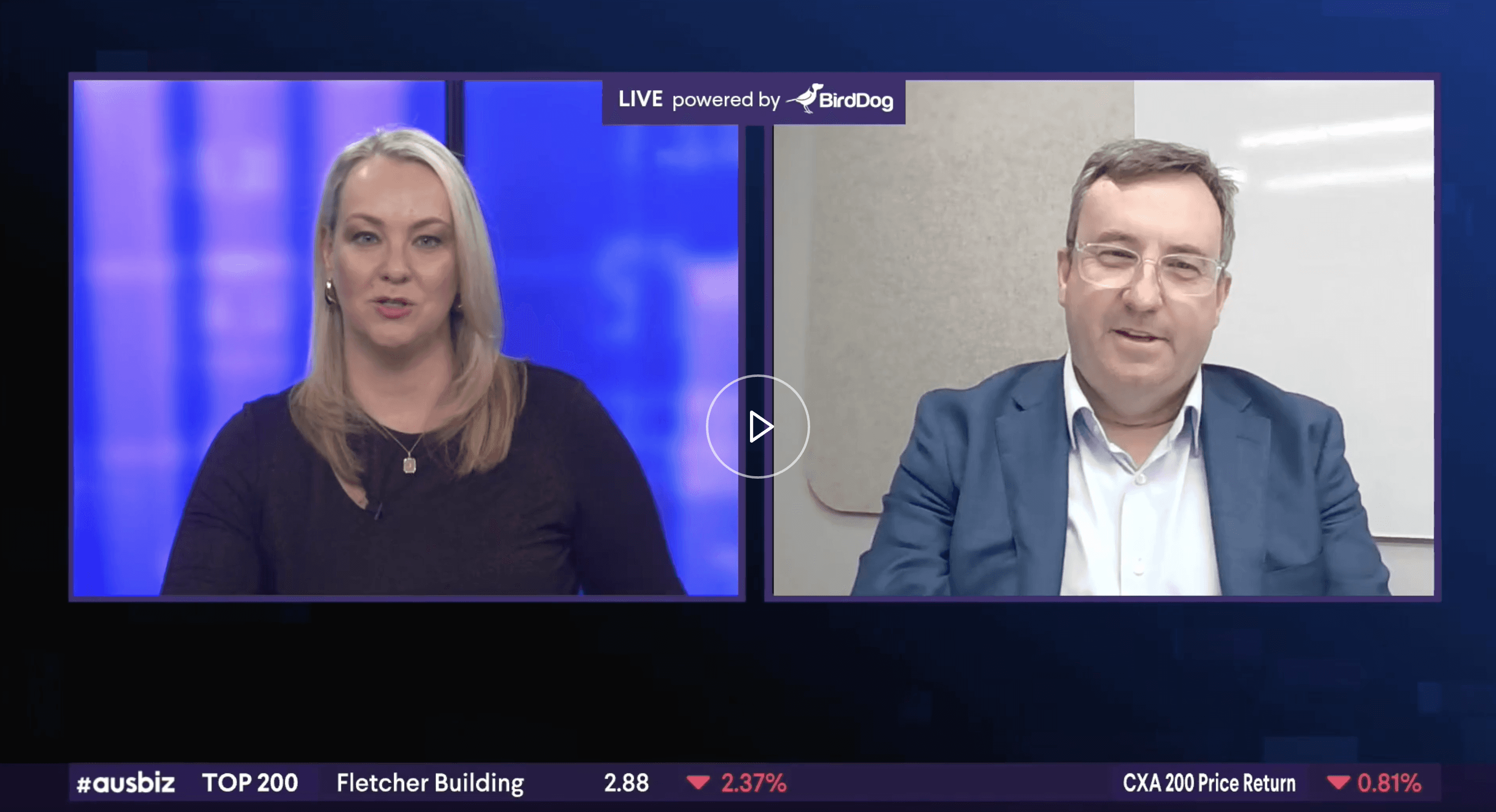 Craig Keary CEO interviewed on ausbiz