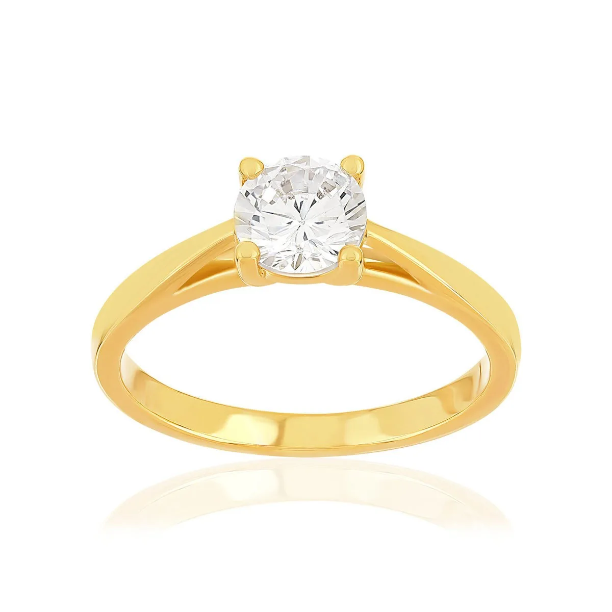 Bague en plaqué or