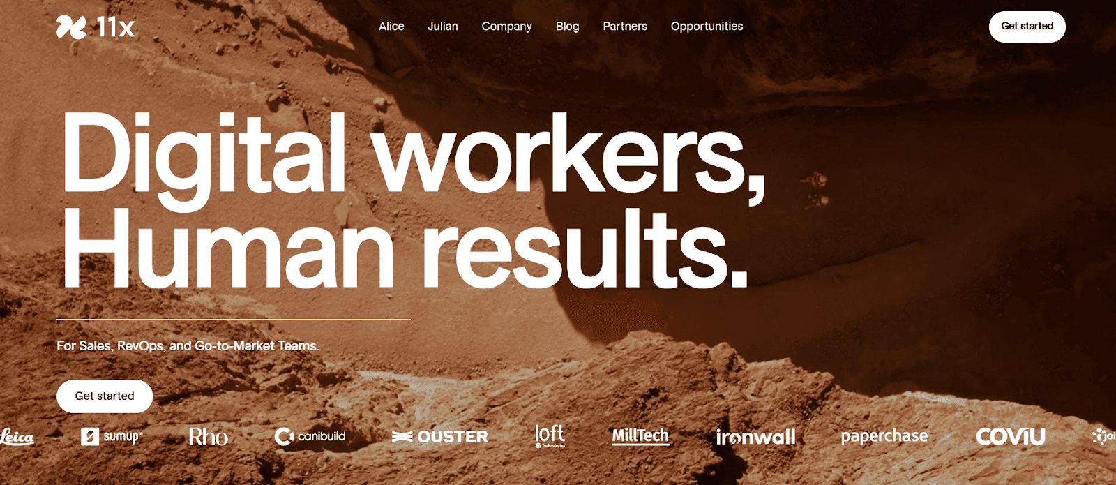 11x.ai homepage