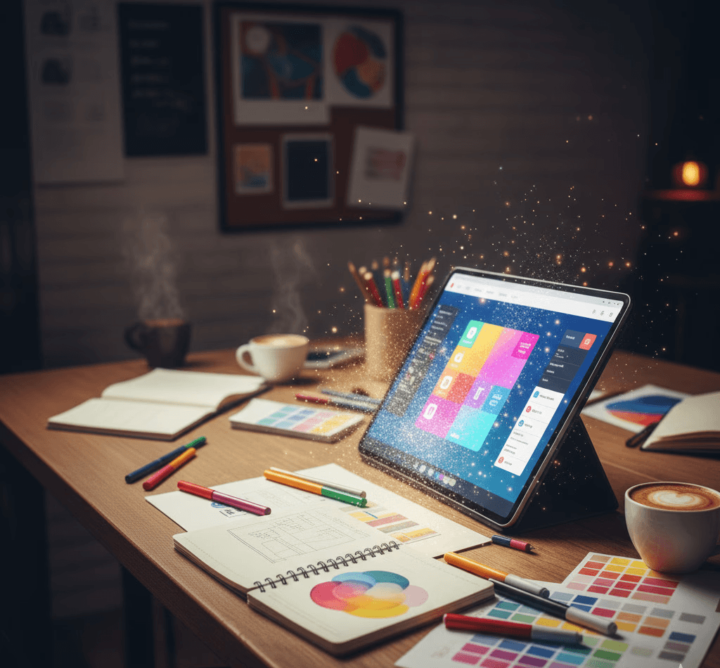 Coach explaining something to an athlete