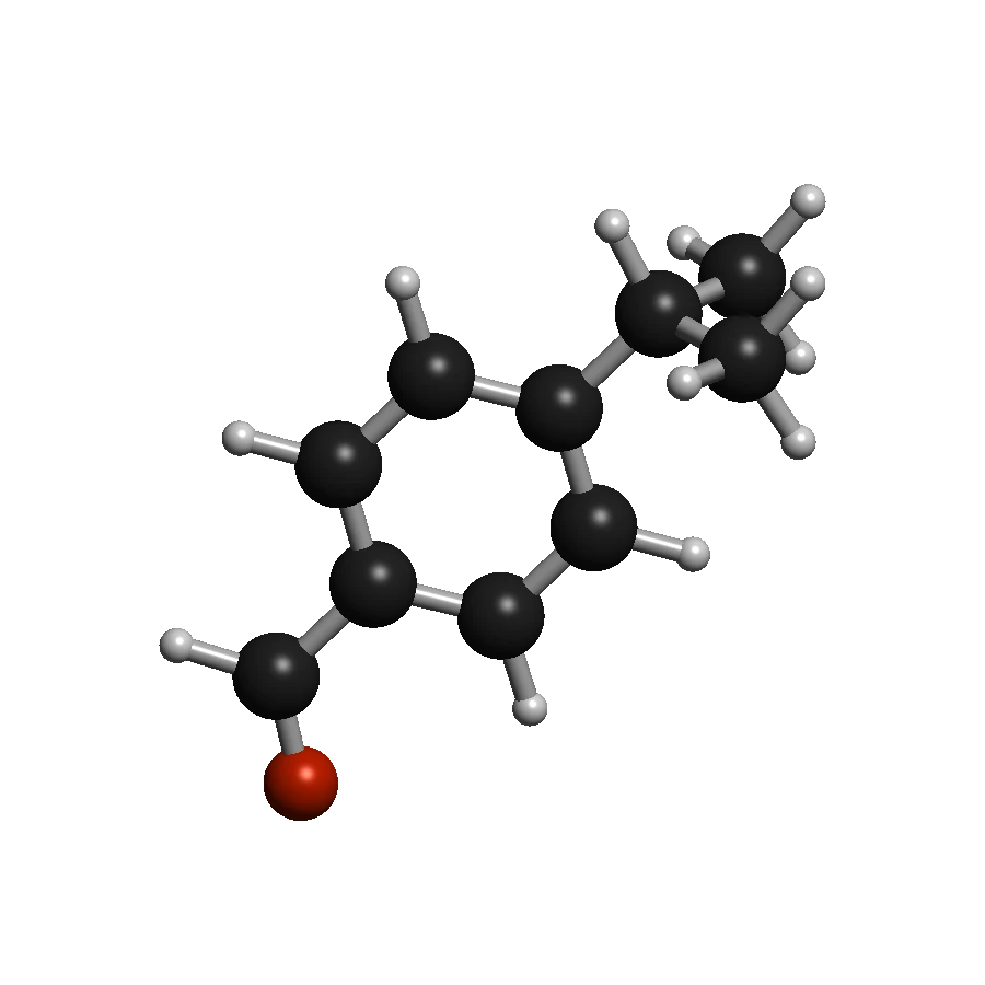 Cuminaldehyde molecular structure
