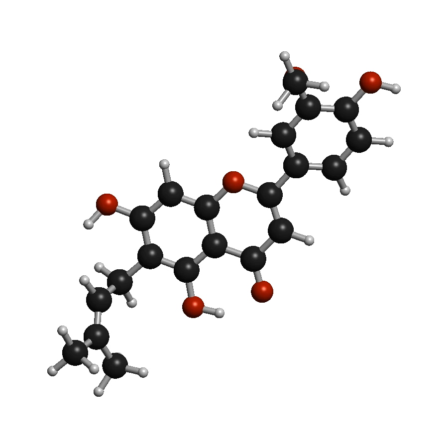 Cannflavin B molecular structure