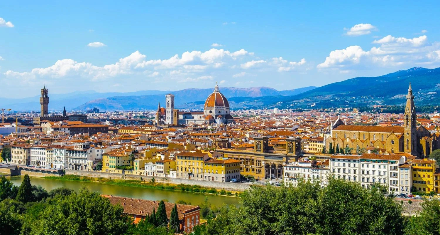 Florence skyline and cathedral