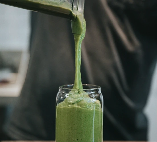 Smoothie avec blender