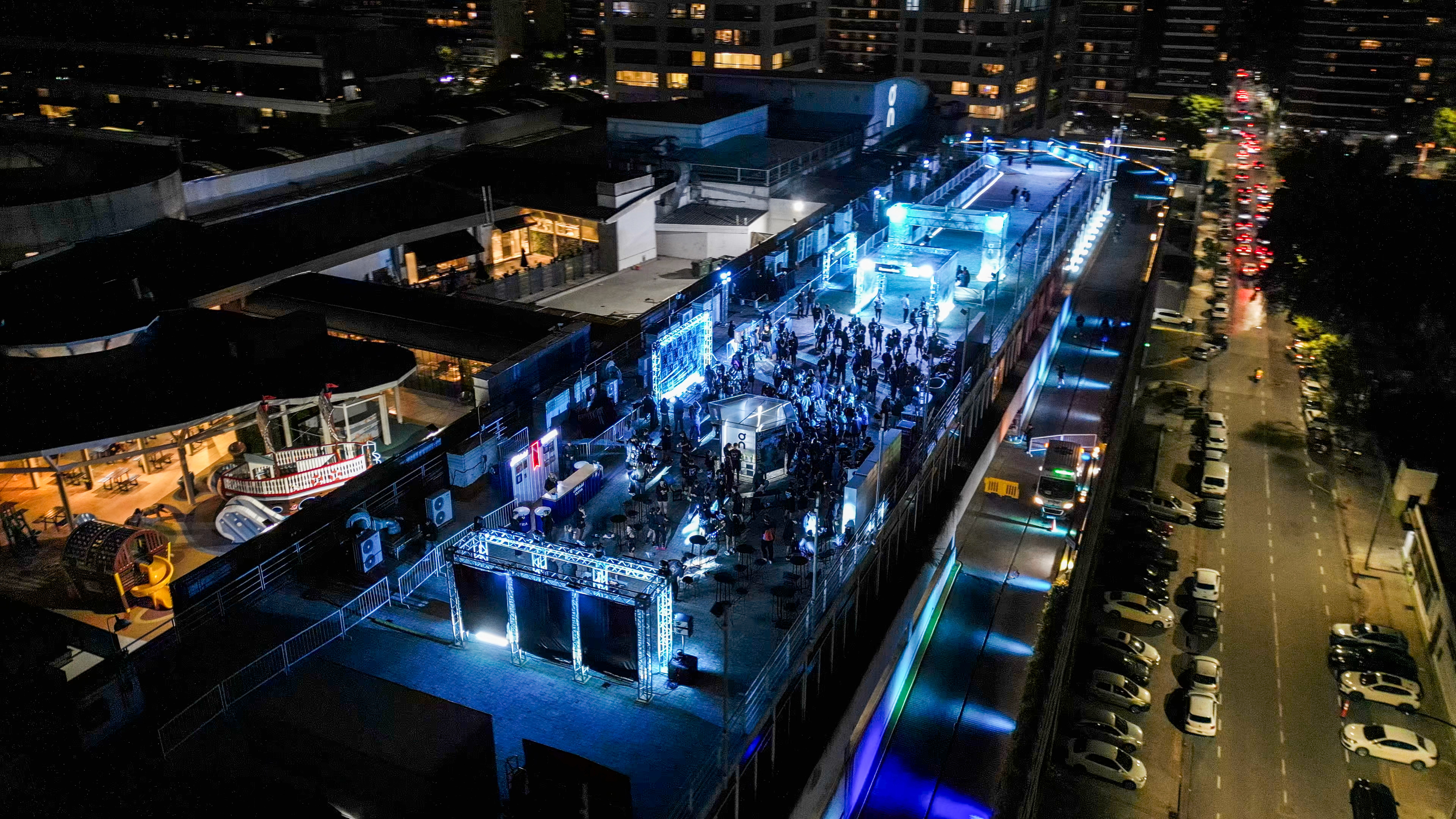 people gathering on concert field