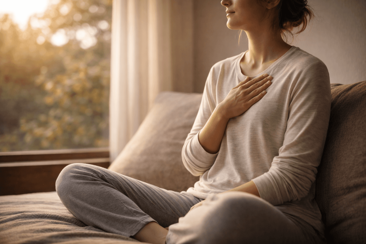 Dynamic picture of a cyclist riding downhill