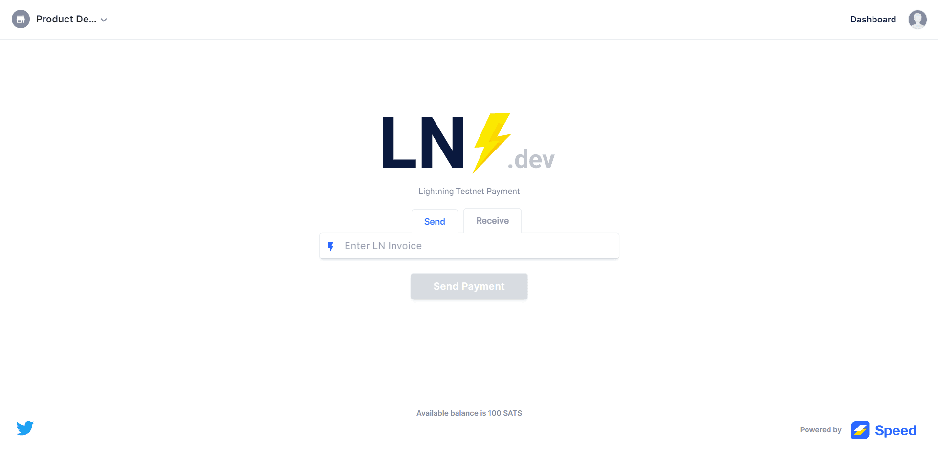 Sign in to your Speed account - ln.dev