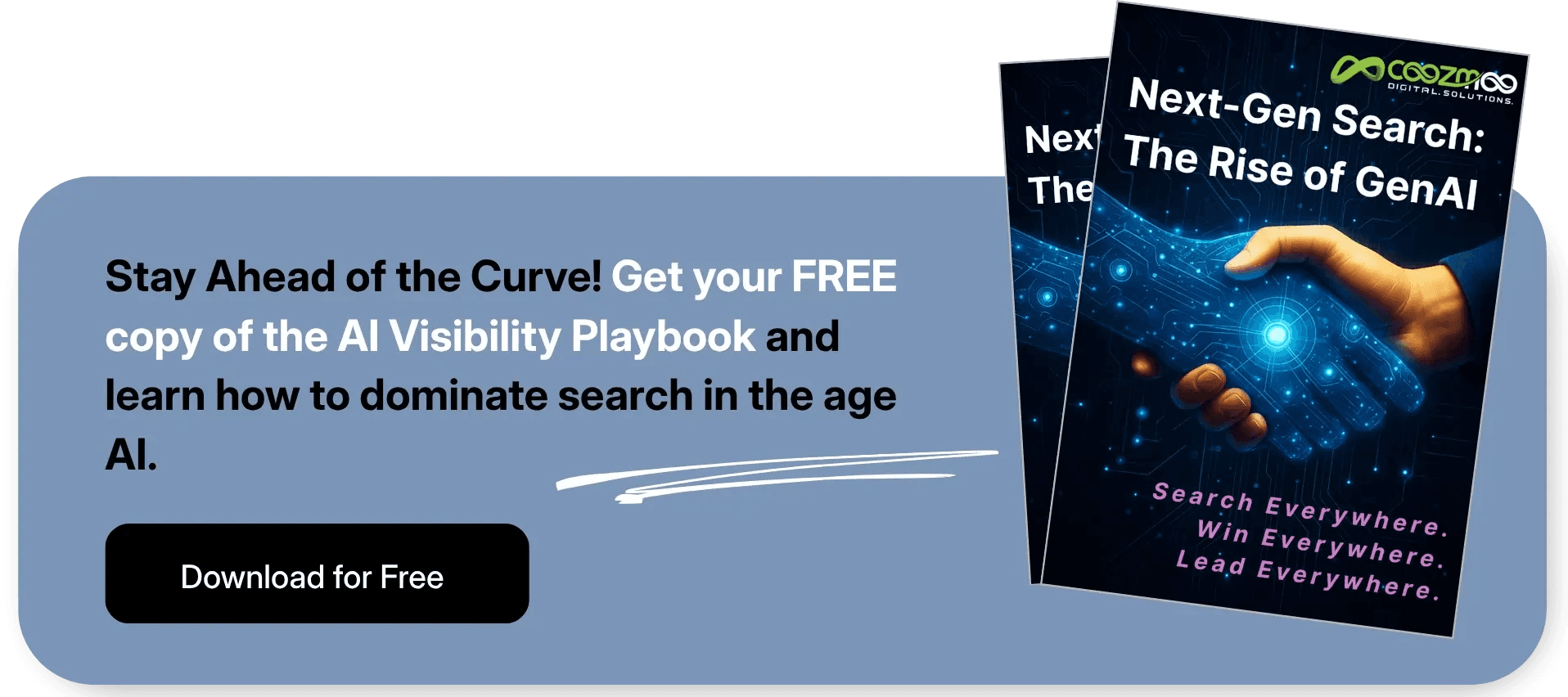 Call-to-action for Next Gen search eBook