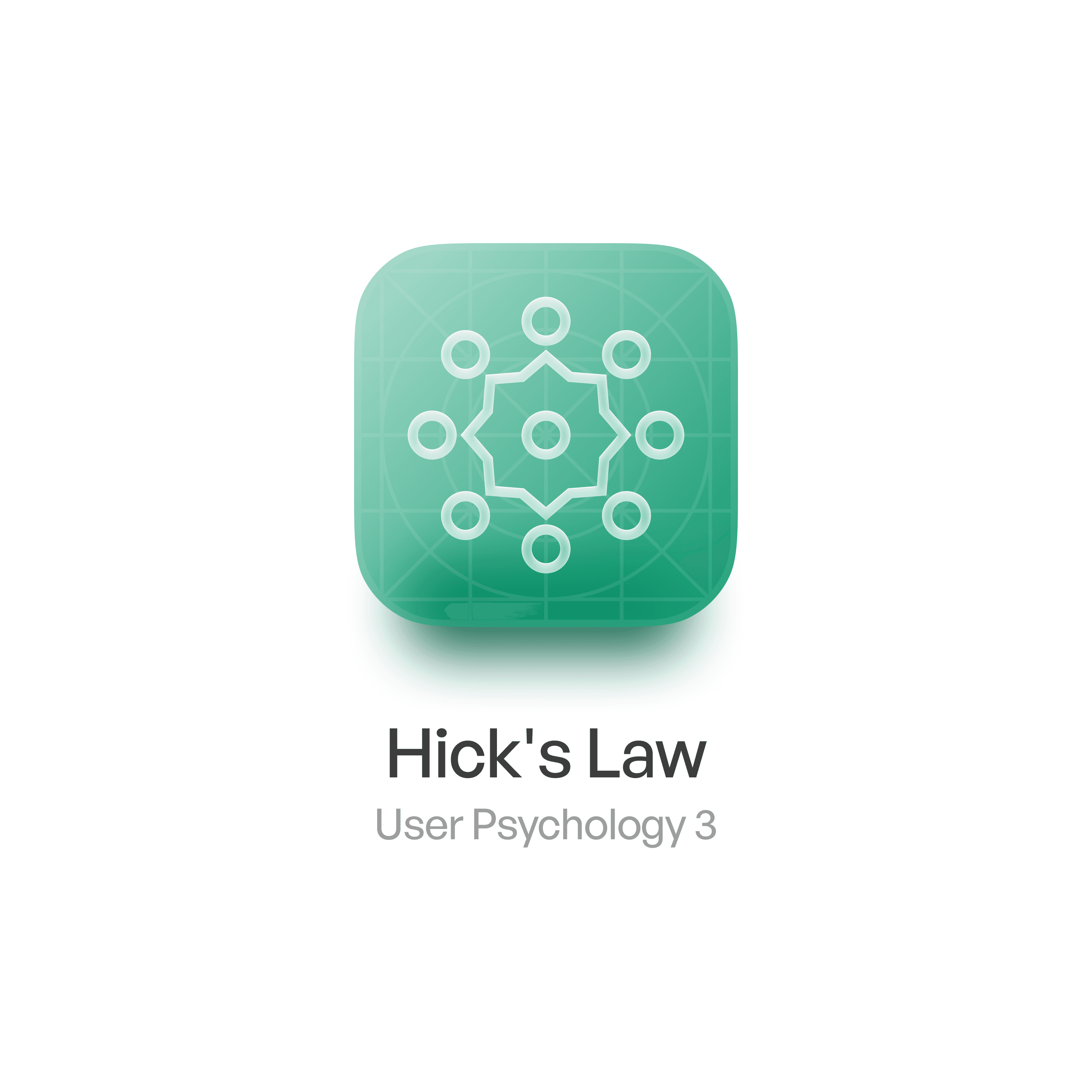 Hick's law in UI UX design