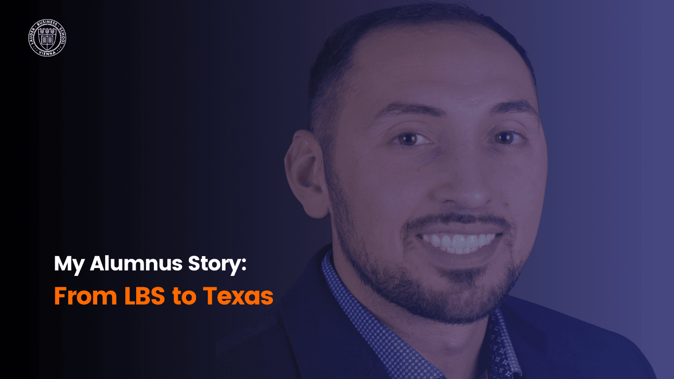 Roman Namdar, LBS alumnus form the former Master’s Program in Banking, Finance, and Compliance (now Strategic Finance and Business Analytics) 