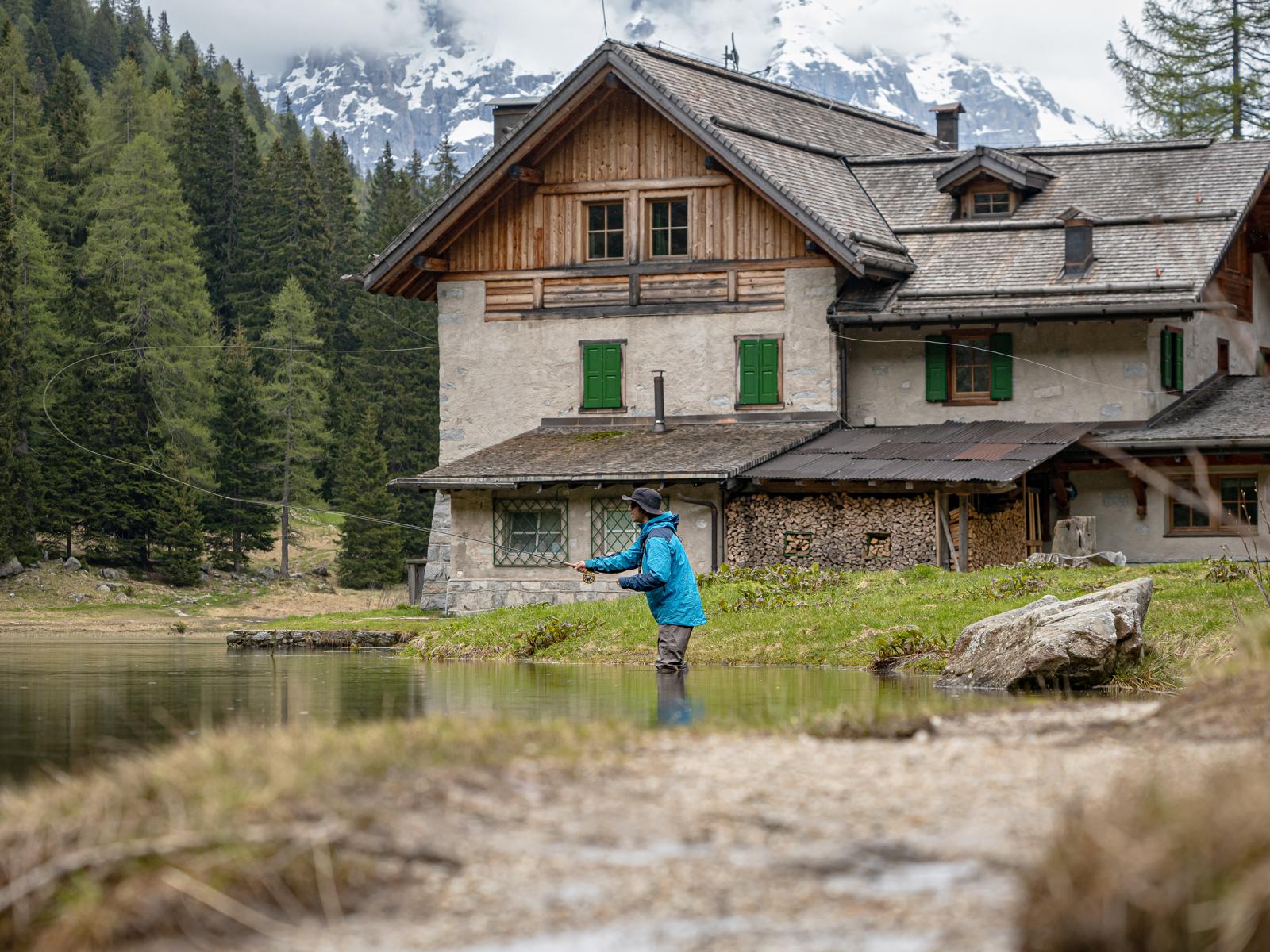 Fly fishing in Italy: exploring lush valleys and casting lines in the shadow of the Brenta Dolomites