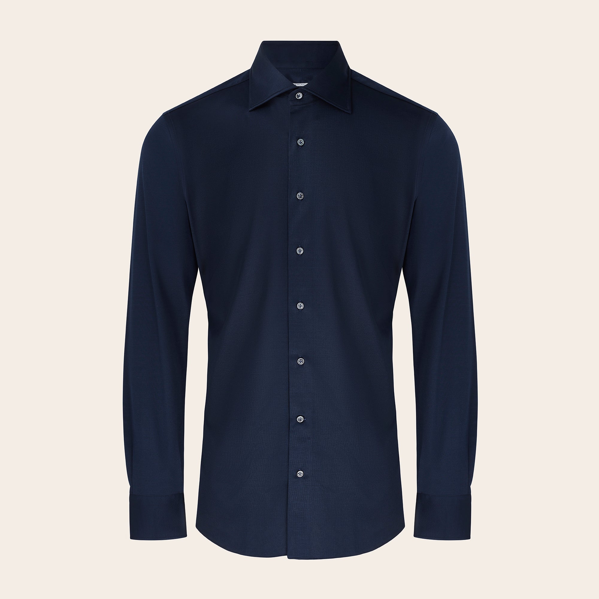 Fray Gabriel Cotton Satin Shirt - Mandelli UK
