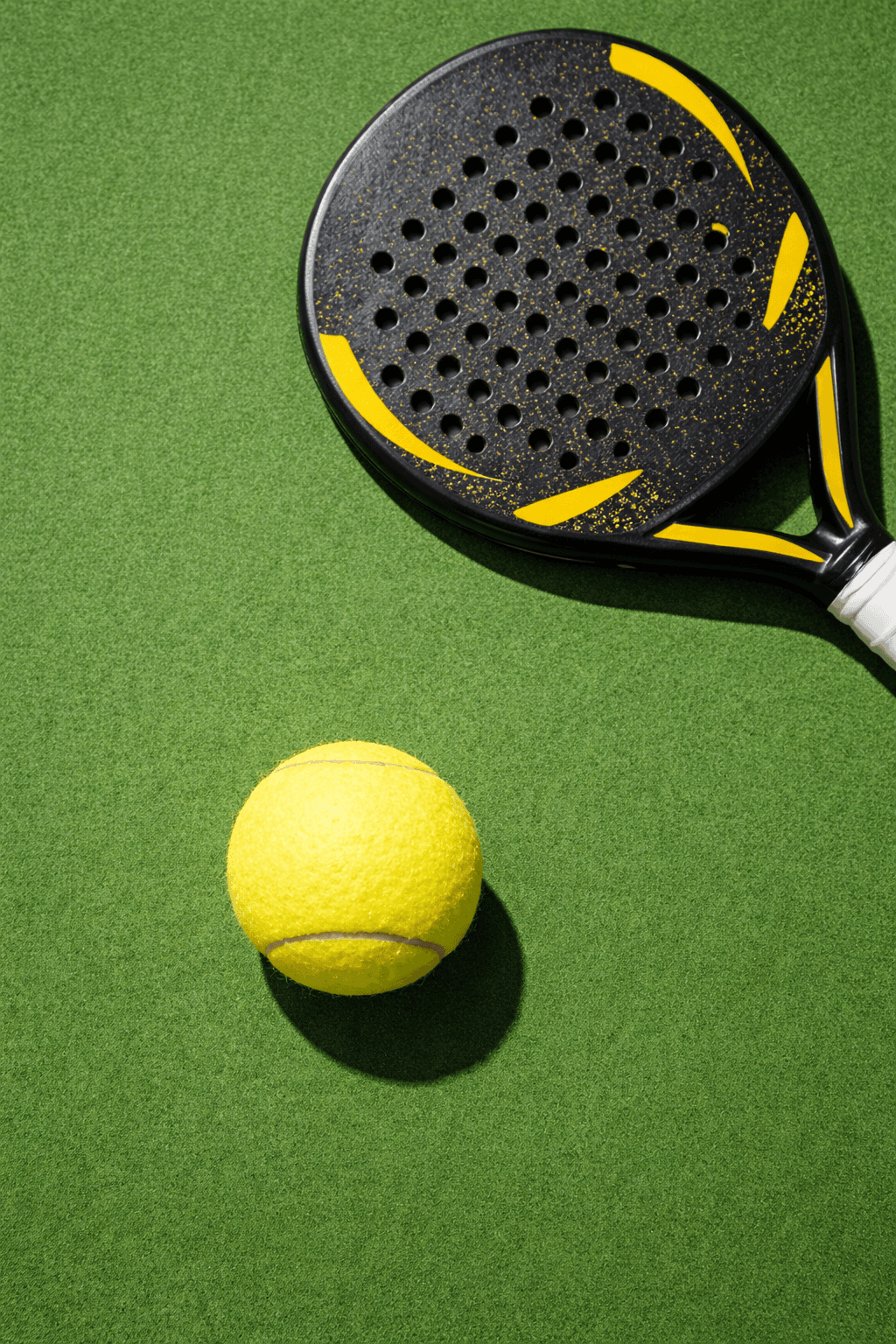 Outdoor lounge under a wooden pergola, draped linen curtains, beige cushions, ocean backdrop, palm shadows dancing on the walls, serene luxury.