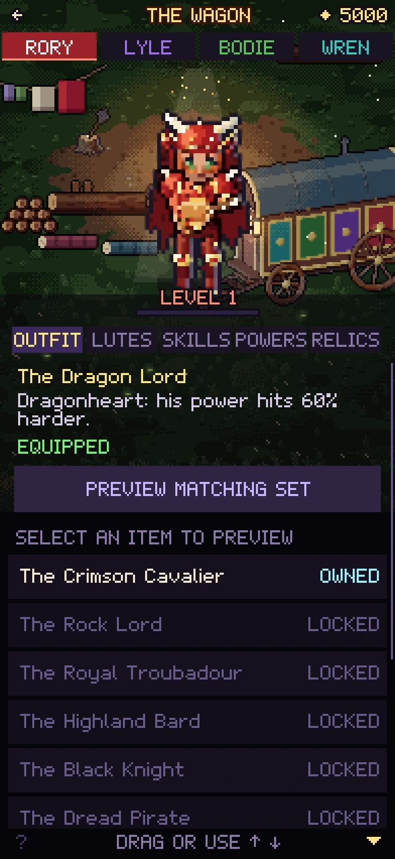 The wagon wardrobe