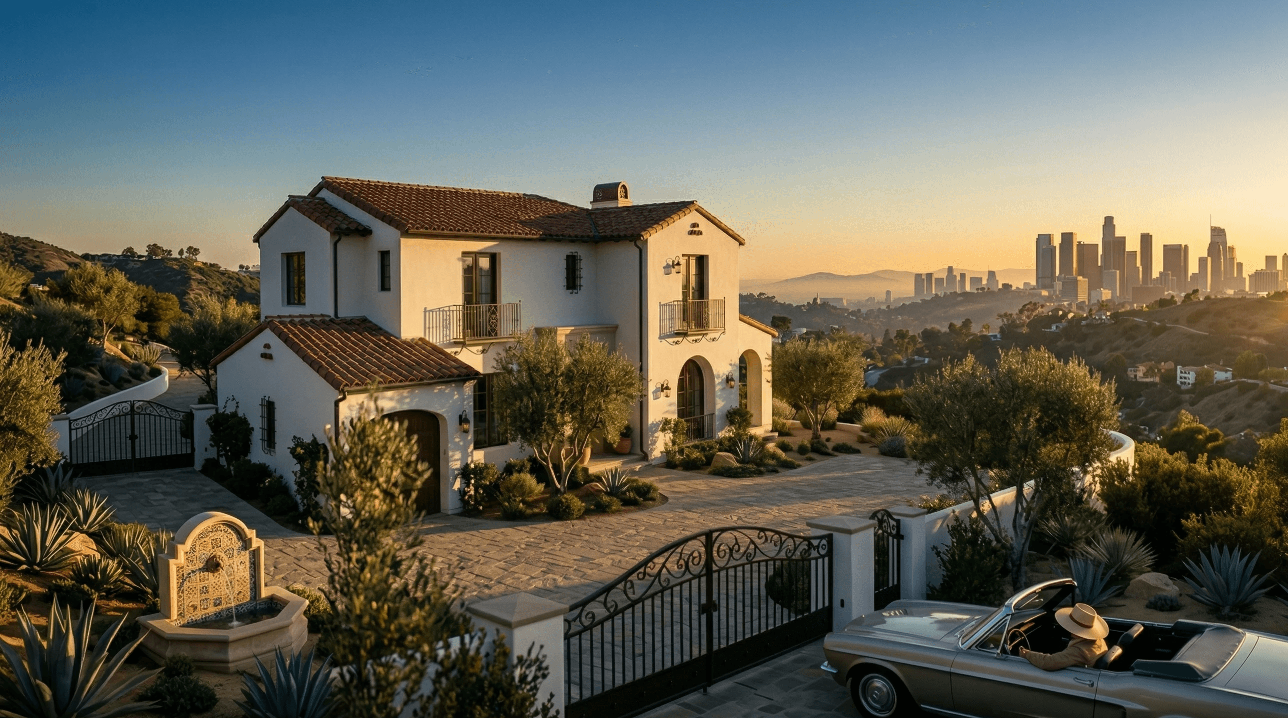 ow angle photography of brown concrete building, photography of two pillars during daytime, HD wallpaper