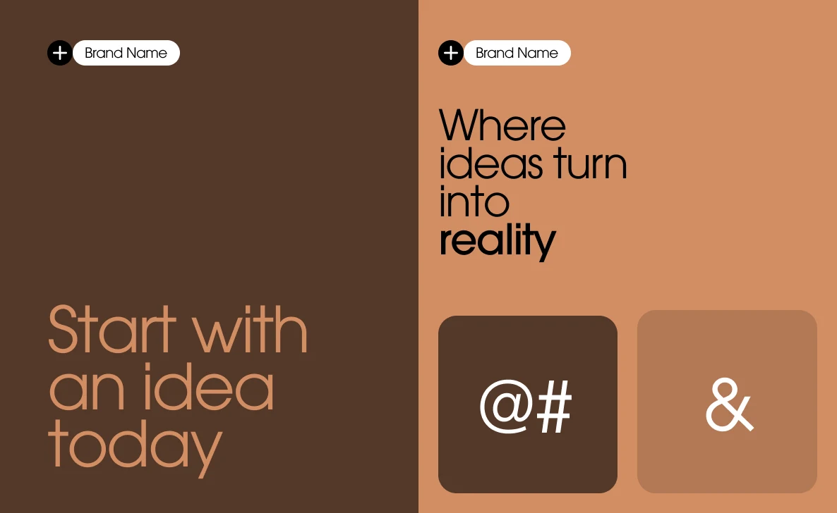 Artistic background, warm gradient