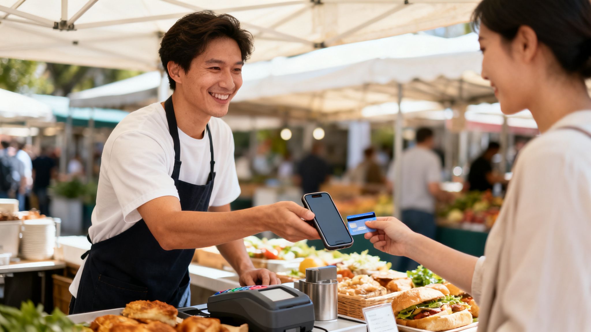 tap to pay nashi market