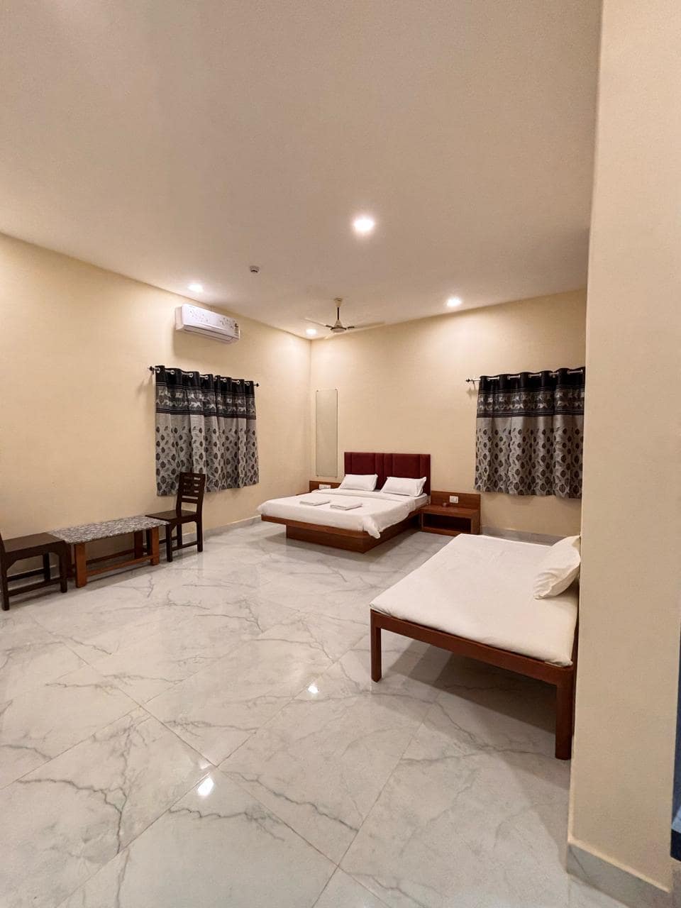 Family room at Wavelash Resort Gorai.
