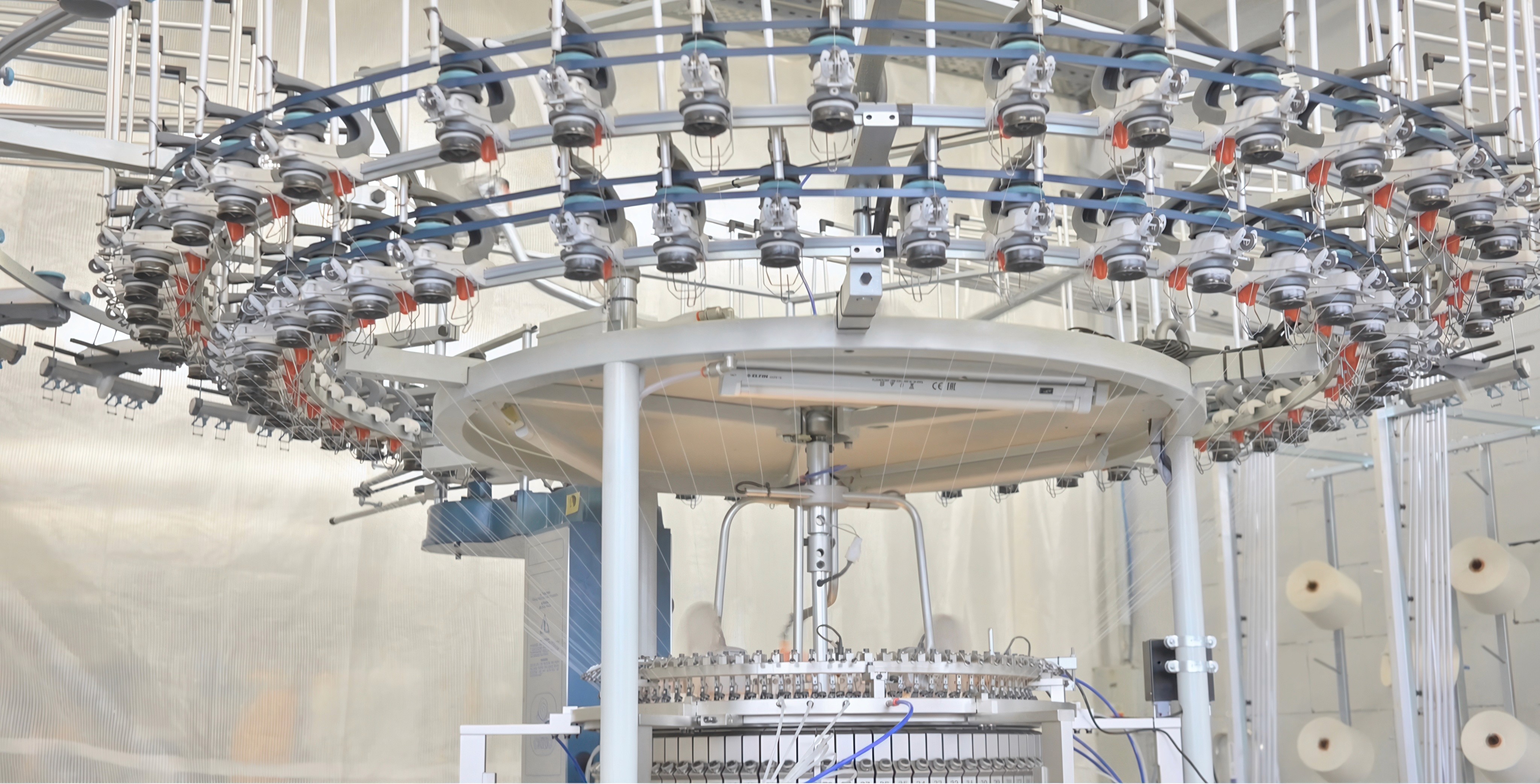 NILTEXTILE team at vertical production facility in Ostrava – Poruba, Czech Republic