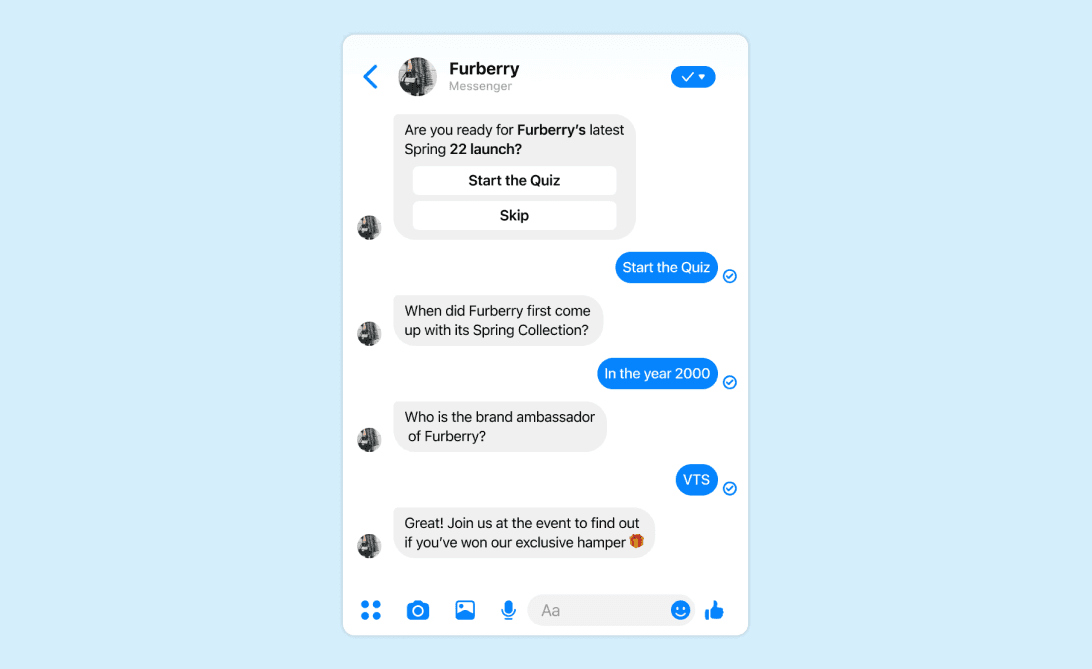 a conversational chatbot for boosting event participation