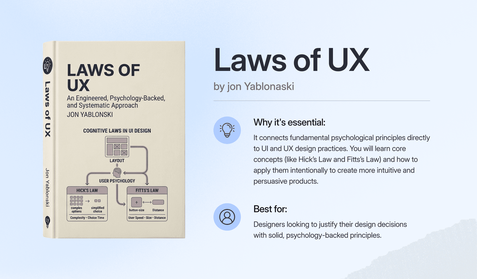 Laws of UX book review