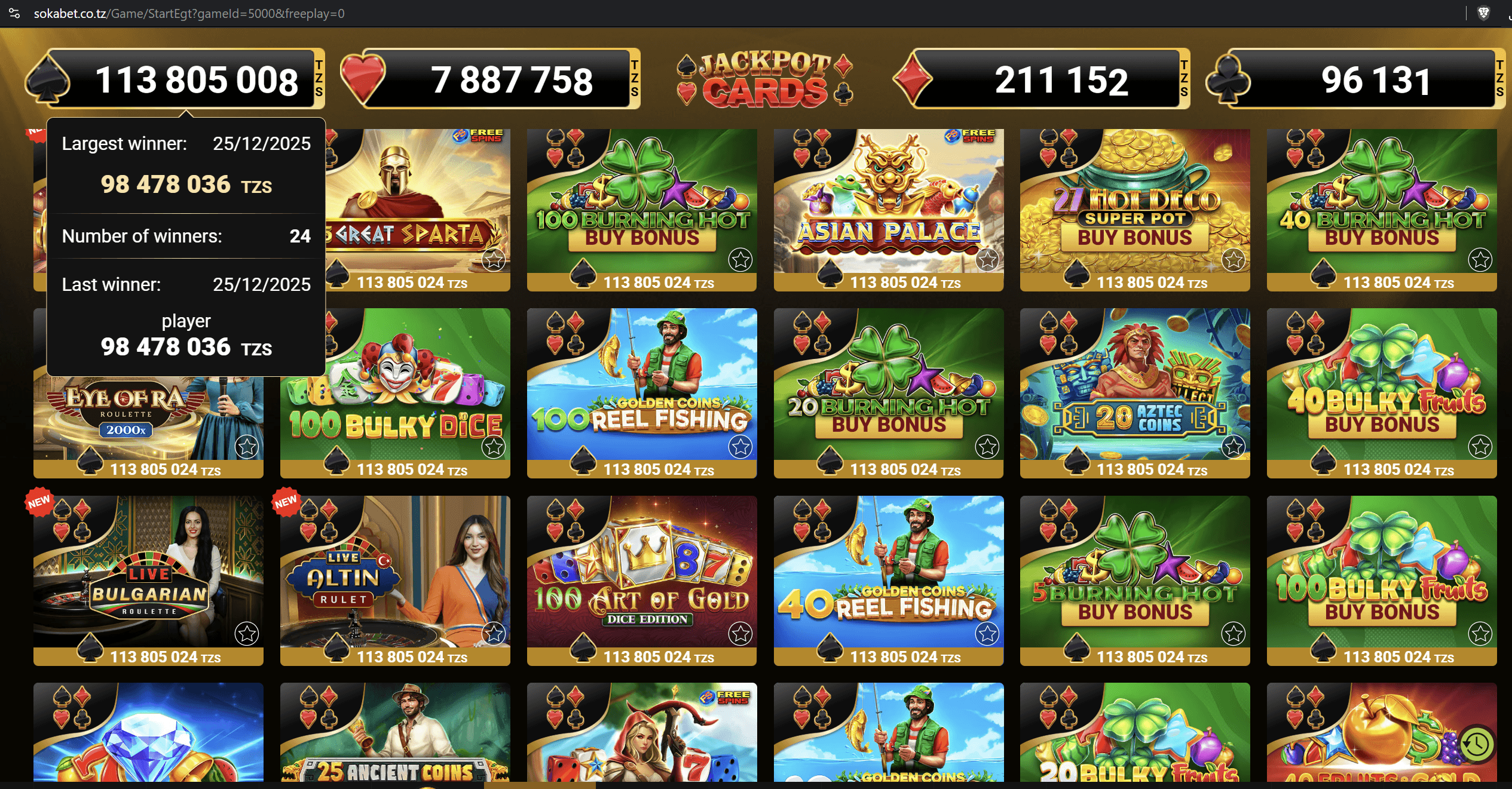 casino bet tanzania