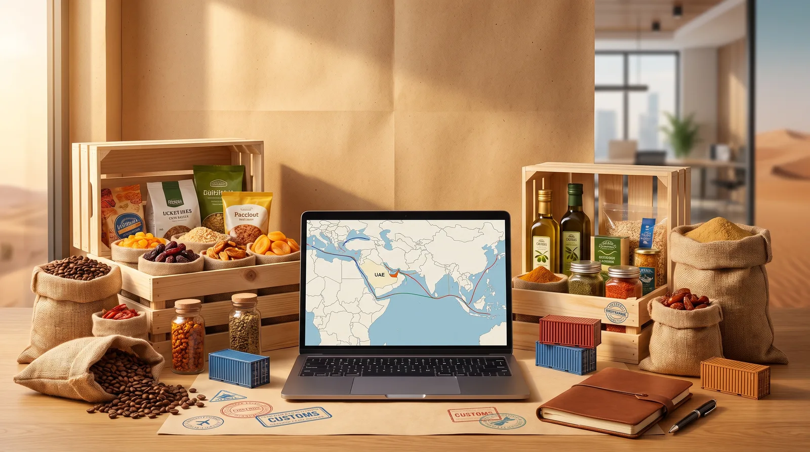 Foodstuff Import and Export business setup at Dubai South Business Hub Free Zone