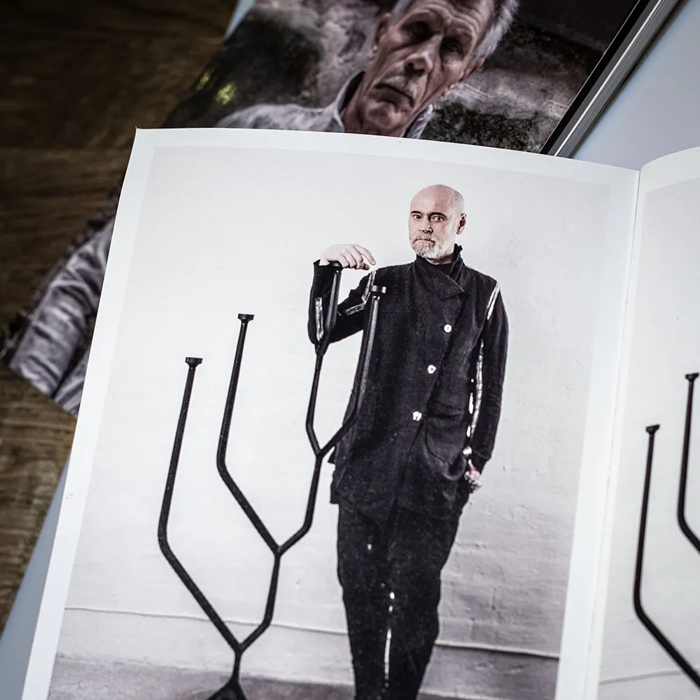 Atelier Aura look book featuring swedish designer Lars Wallin