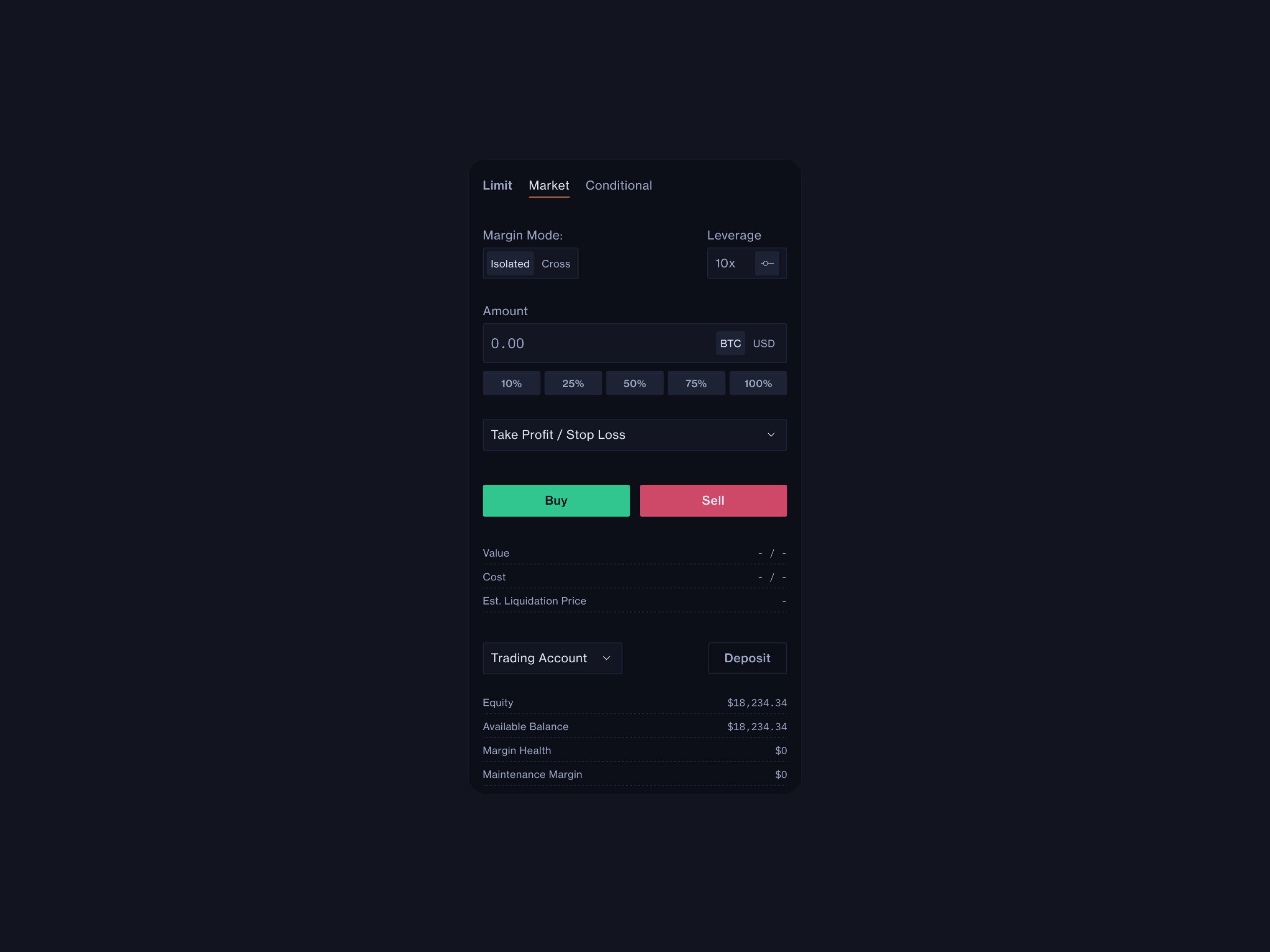 Infinex Decentralized exchange web3 ux design mobile