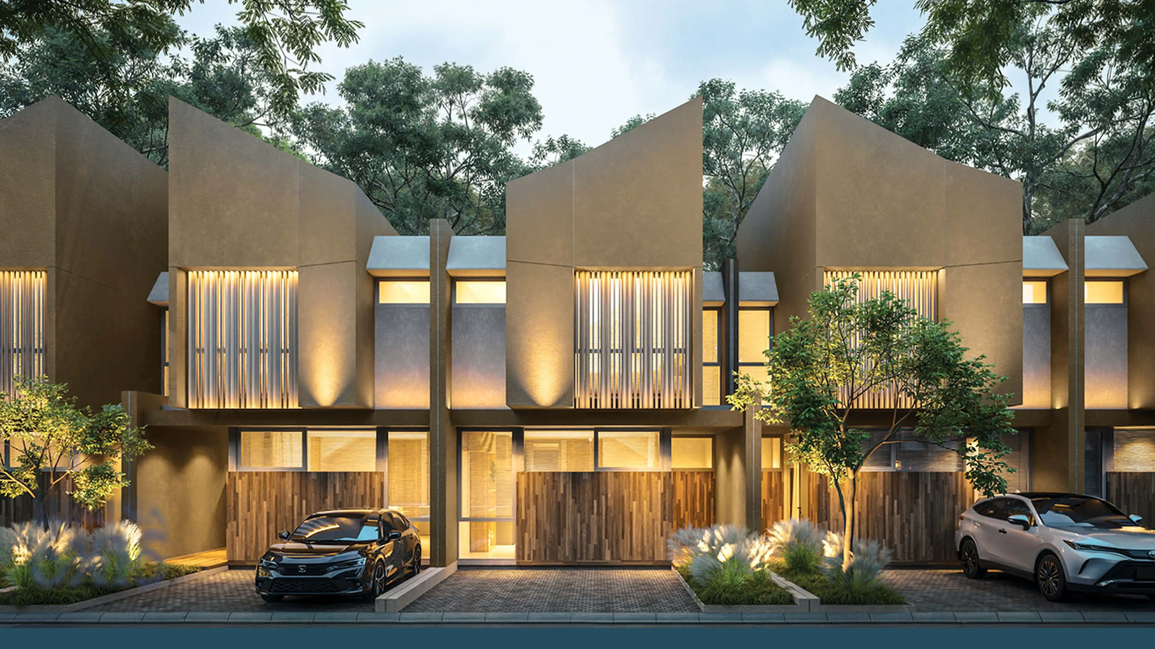 Fasad Rumah Central Park MERR