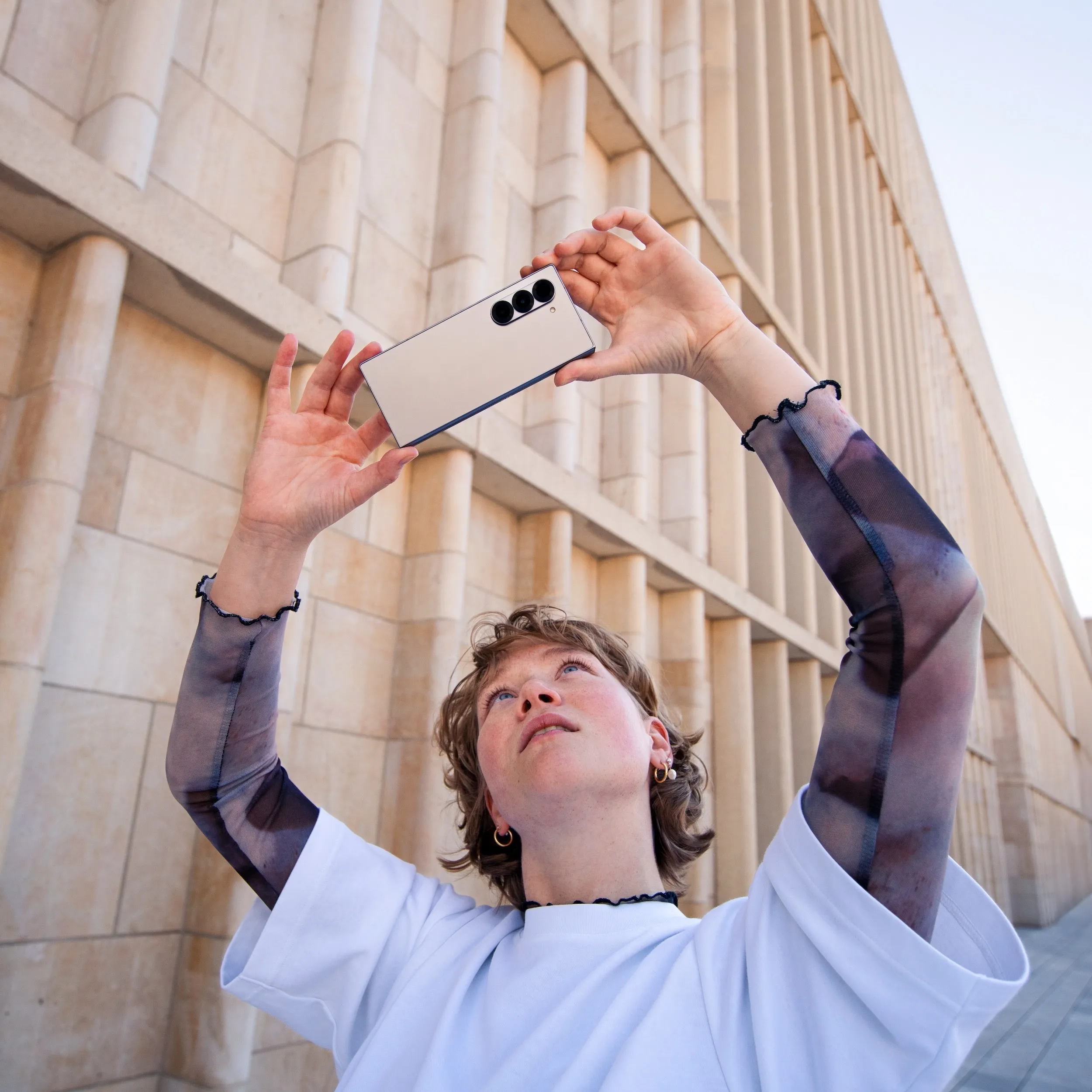 Shooting Samsung Galaxy ZFold6 with Swisscom