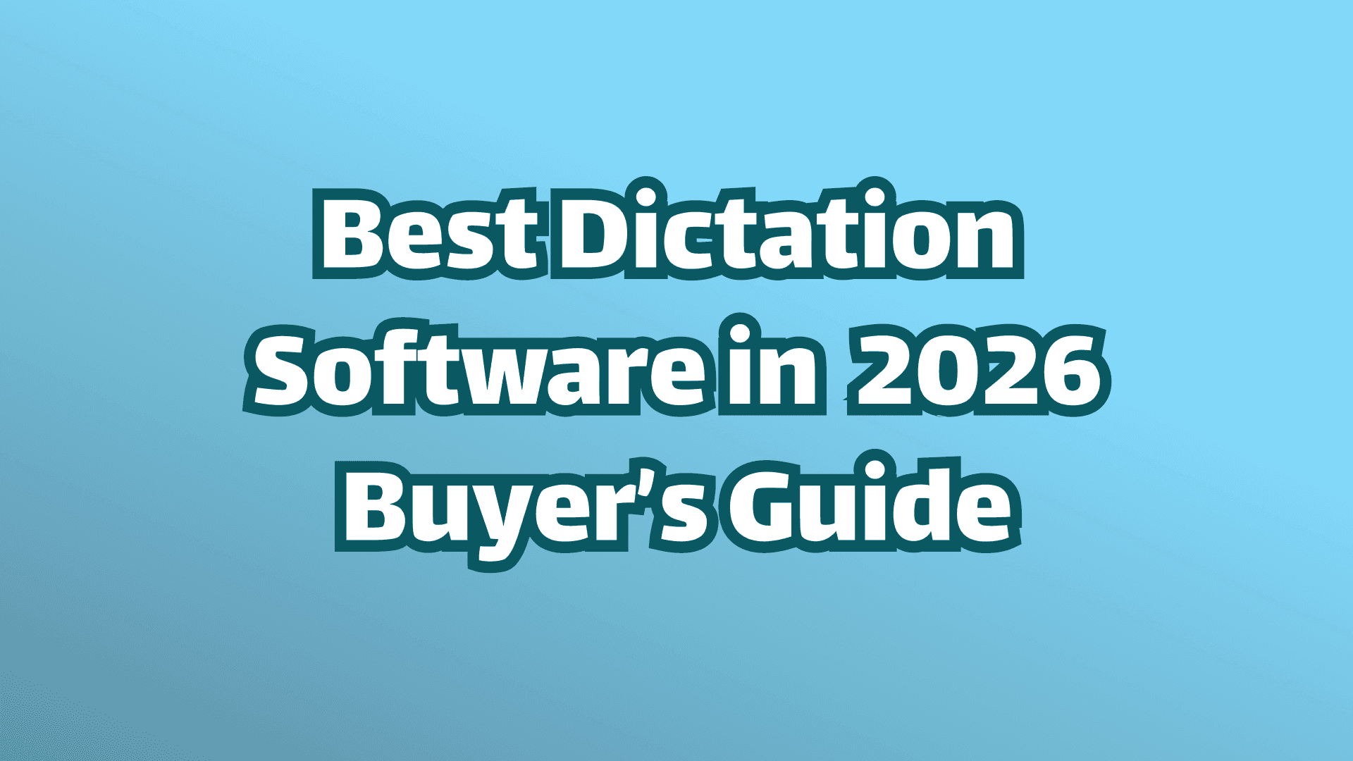 カバー画像: 2026年のベスト音声認識ソフト 購入者ガイド