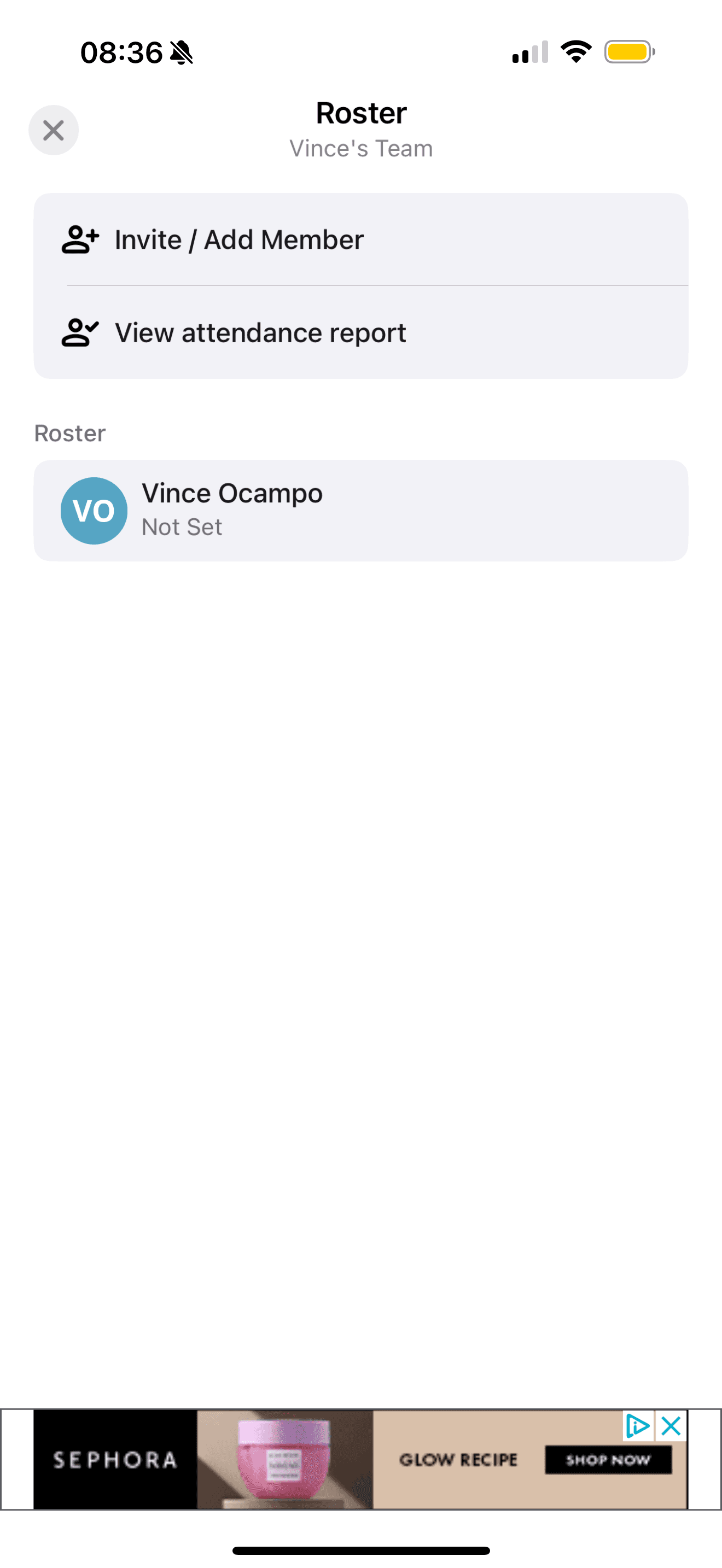 Inviting Players to the TeamLinkt Sports Team App