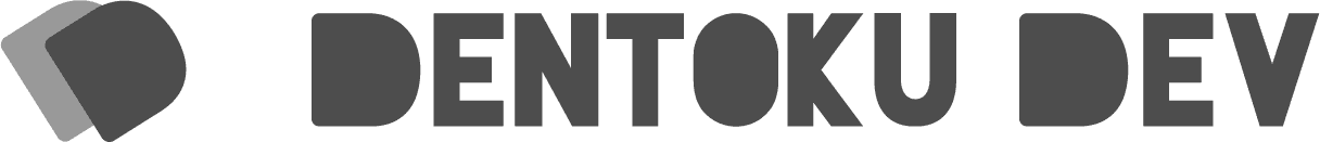 Grayscale logo of Dentoku Dev, the company behind EmailMagnet email extraction tool.