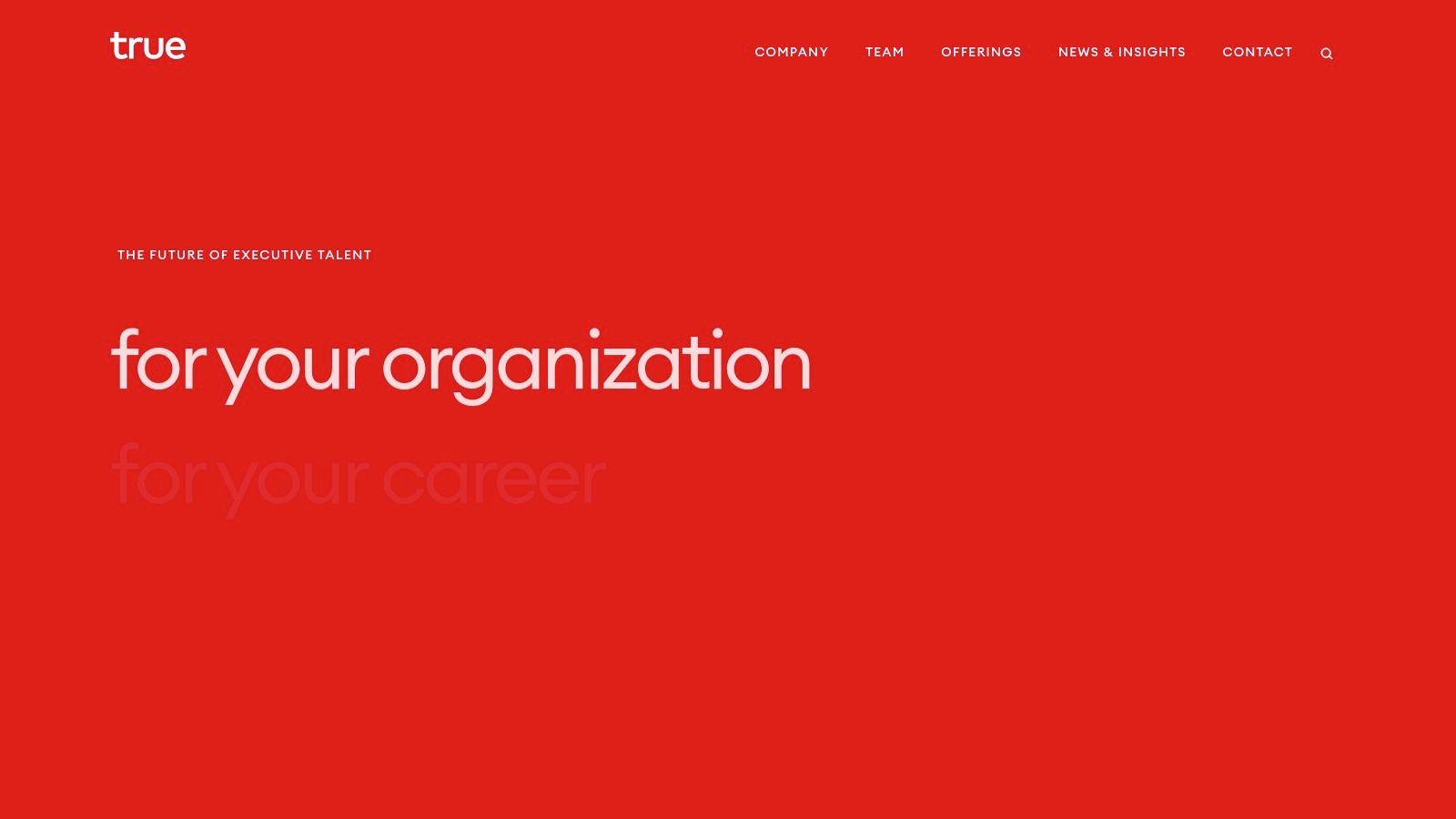 True Search (True Platform)