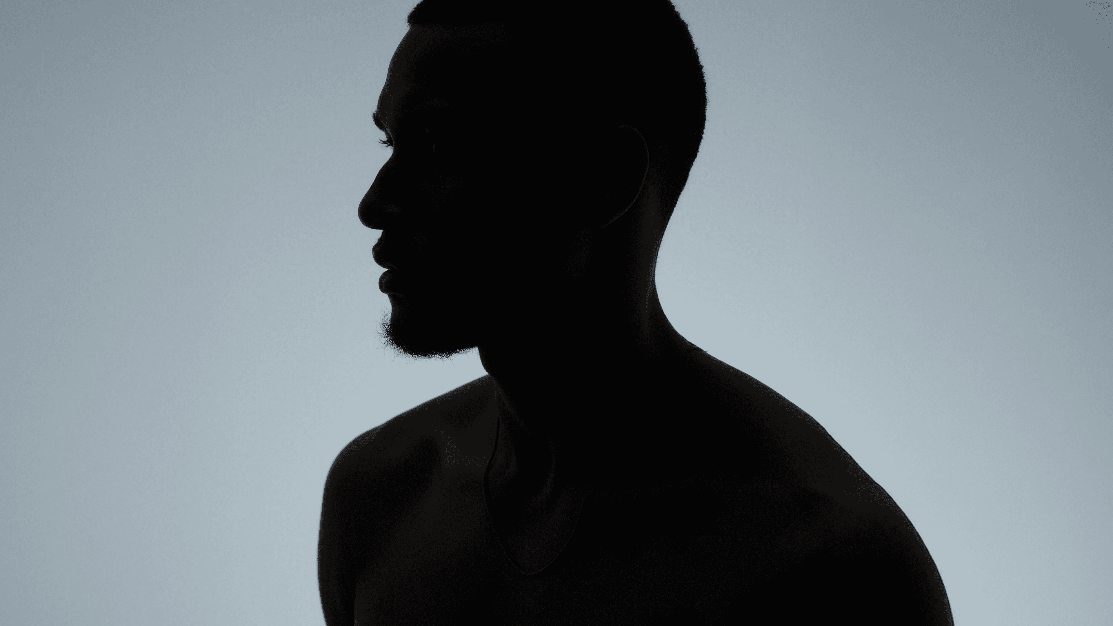 AI-engineered atmospheric silhouette for Withings, showcasing the brand's signature lighting and depth.