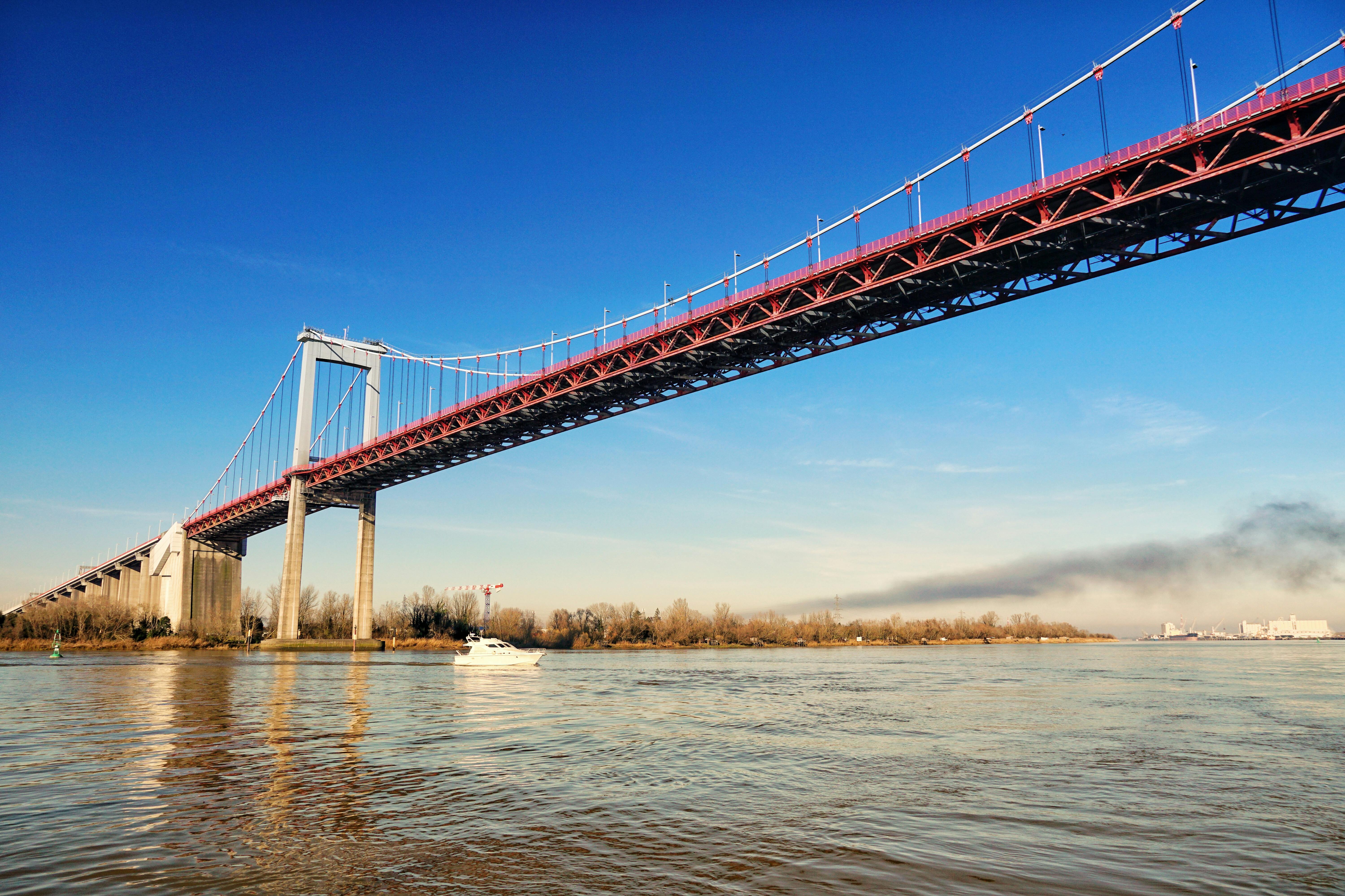 photo du Pont d'Aquitaine en Gironde