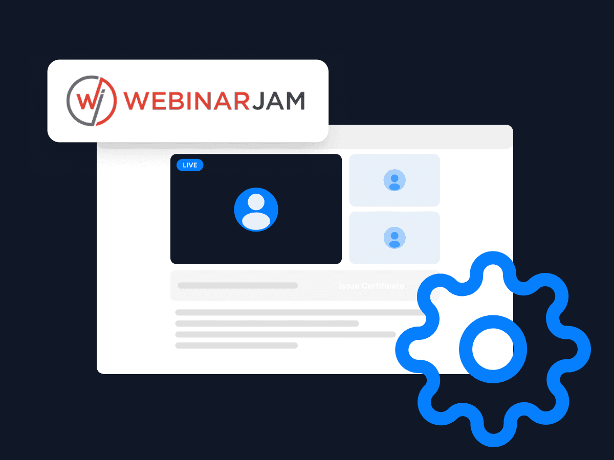 WebinarJam certificates