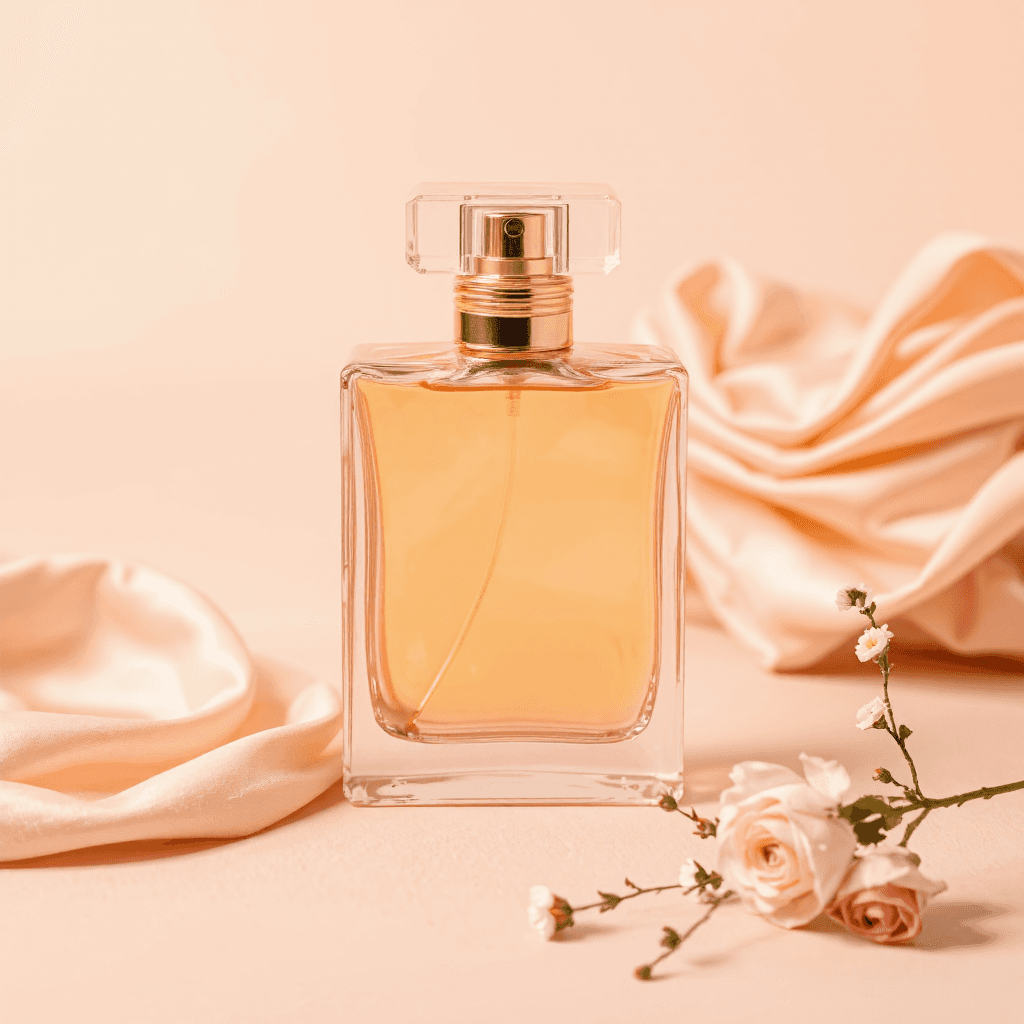 product photography of perfume