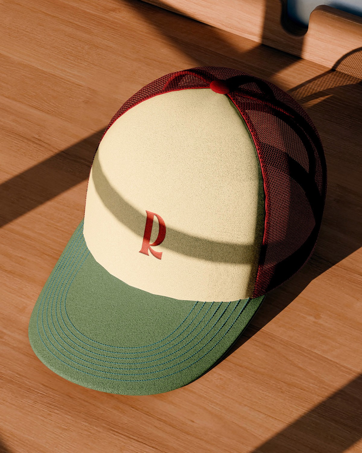 sub mark on merchandise hat