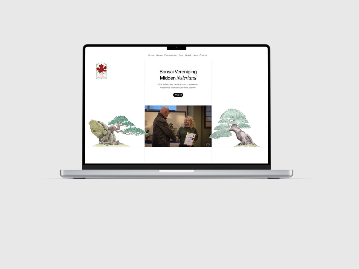 Showcase of a website made by BY STUDIOS