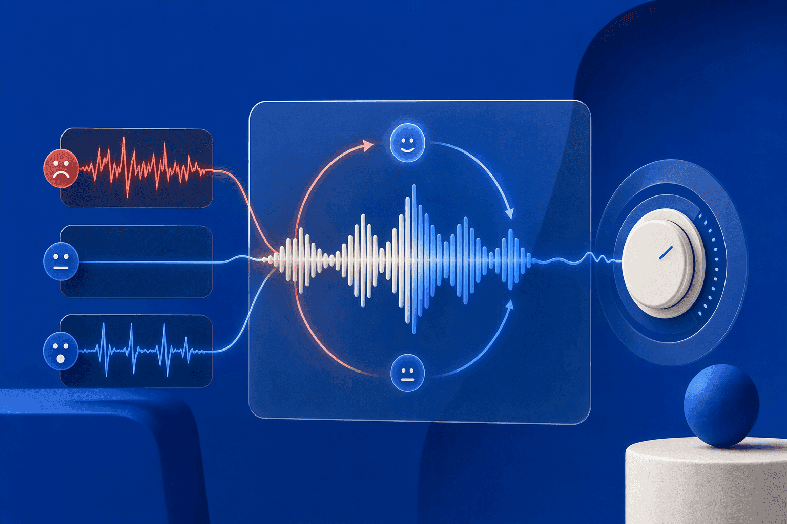 Illustration for: Emotion Detection and Adaptive Tone in Live Calls