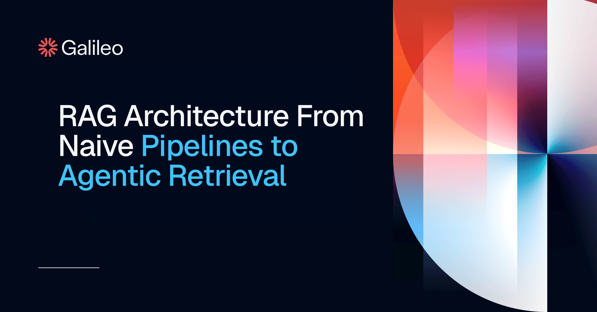 RAG Architecture From Naive Pipelines to Agentic | Galileo