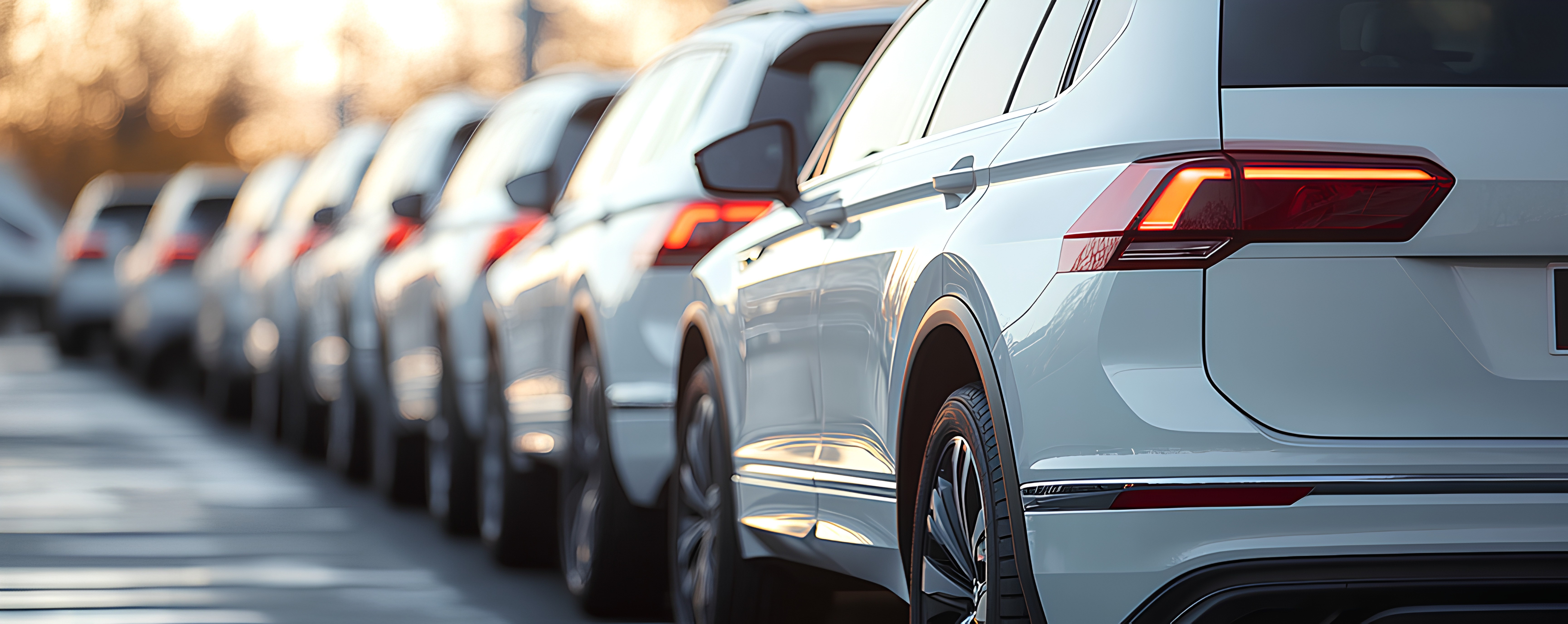People negotiating next to cars