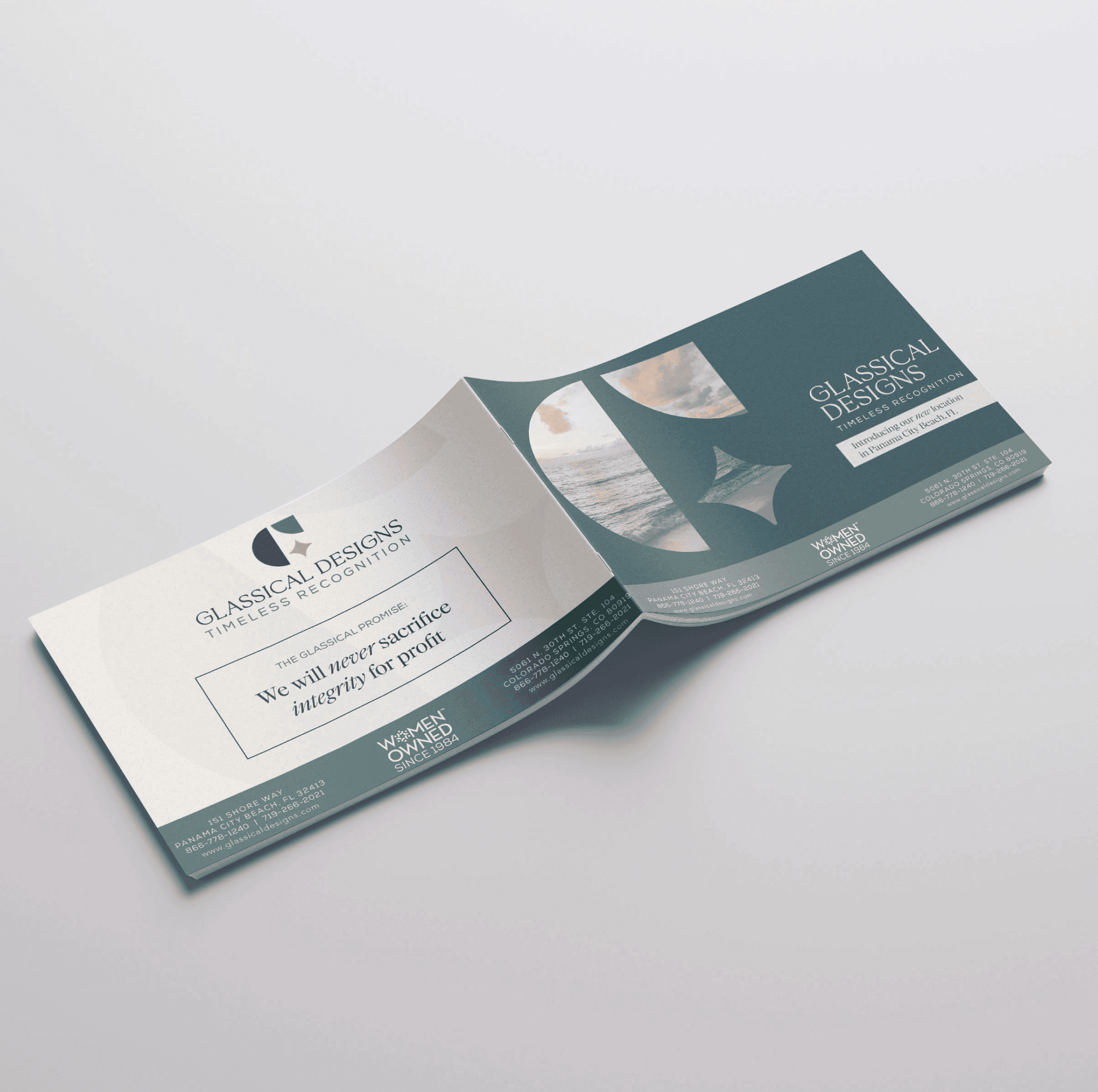 Streetside billboard with flyposters of the Batch.Works brand and illustrations